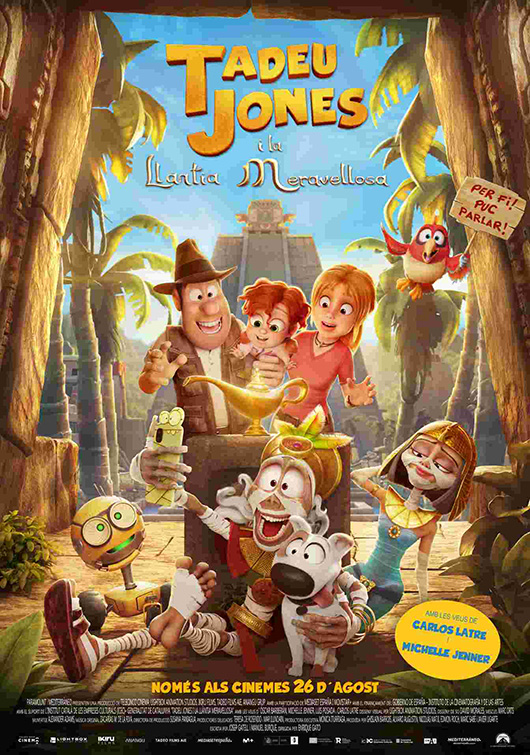 Cartel de TADEU JONES I LA LLANTIA MERAVELLOSA
